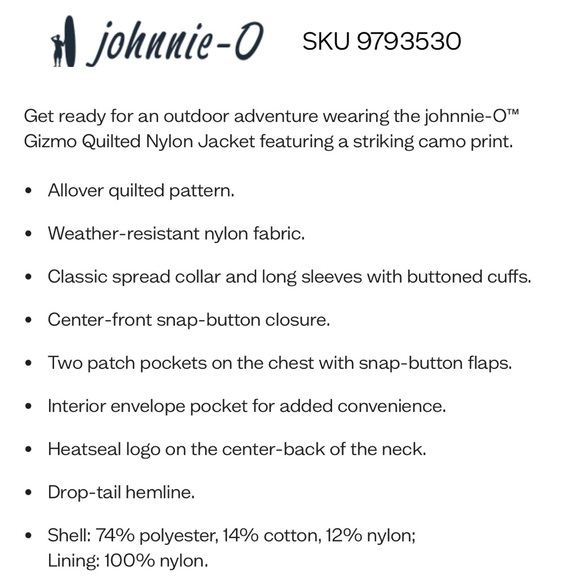 Johnnie-O Gizmo Camo Jacket - Picture 11 of 11